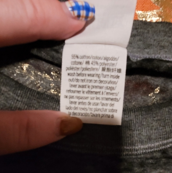 EUC PINK Victoria's Secret Womens Acid Washed Gray Tee Love Size Extra Small - Picture 10 of 11